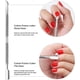 thumbnail image 4 of Propulsores de cutículas, eliminadores de cutículas, cortadoras de cutículas con cuchillos profesionales de acero inoxidable, herramientas de pedicura y manicura de uñas de los pies Zefei Wu 9024735047483, 4 of 5
