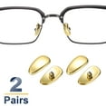 thumbnail image 3 of Eyeglass Nose Pad Thickness Anti-Slip Glasses Nose Grips for Plastic Frames Gold, 3 of 7