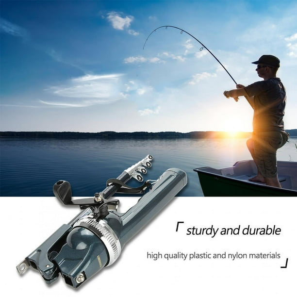  Pocket Fishing Rod, Foldable Mini Folding Fishng Rod, Portable  Pocket Size Telescopic Fishing Rod with Integrated Design, Compact and  Portable Fishing Rods for Outdoor, Fishing and Fishing Rods : Sports
