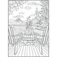 thumbnail image 2 of ( 4 Pack ) Cra-Z-Art Timeless Creations Adult Coloring Book, Nature's Escape, 64 Pages, 2 of 7