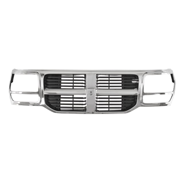Parrilla Nitro TONG YANG 2007 A 2011 Dodge Cromado 1 Pieza