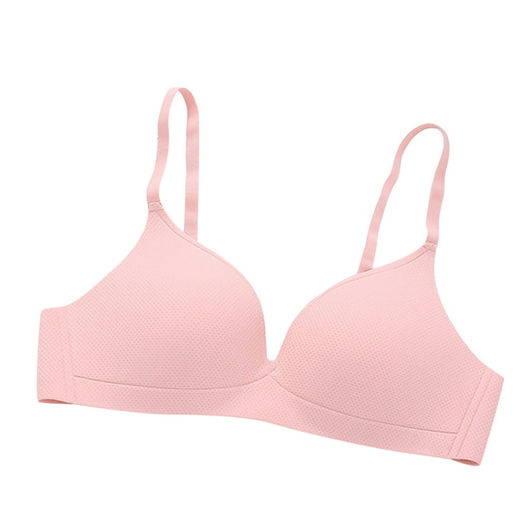 Girls Training Bras, No Underwire, Seamless Sewing; for Girls 8-12 Years  Old, Small A Cup, 2 Gift Packs, Pink,white, Medium : : Clothing,  Shoes & Accessories