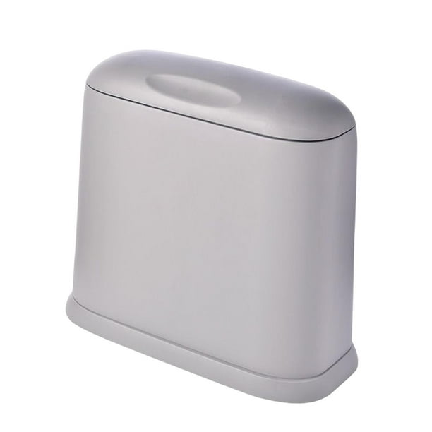 Narrow Trash Basket Household Wastebasket Kitchen Cars Living Room