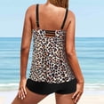 thumbnail image 2 of 2024  Women Tankini Swimsuit Tummy Control Top with Shorts Two Piece Bathing Suit, 2 of 6
