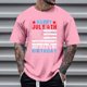 thumbnail image 1 of Tops para hombre, blusas y camisas de cuello redondo y manga corta para hombre, tops casuales de cuello redondo y manga corta con estampados especiales para hombre., 1 of 5