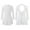 White, variant on Kids Girls Long Sleeves Figure Ice Skating Dress Dance Ballet Gymnastics Leotard Competition Costume Dancewear White 16