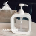 thumbnail image 1 of tredstone 500ml white hand sanitizer cleaning bottle ins wind plastic bottle replacement press 500ml, 1 of 1