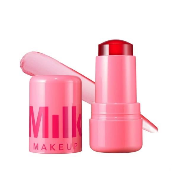 Milk Makeup Cooling Water Jelly Tint Chill (Red) - 0.17 oz - Sheer Lip & Cheek Stain - Buildable Watercolor Finish - 1 000+ Swipes Per Stick - Vegan Cruelty Free