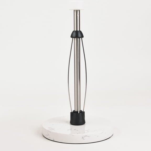 SharpChef Countertop Marble Paper Towel Holder, Rust Proof, Fits Most Size Paper Roll