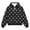 Black, variant on Trendfront Womens Cat Hoodie with Pet Pouch Polka Dot Long Sleeve Pullover with Front Pouch Casual Hoodies