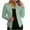 Mint Green, variant on Women's Long Sleeve Open Front Cardigans Casual Solid Color Jacket Fall Fashion Coat Lightweight Dusters Ladies Elegant Office Work Tops Slim Fit Plain Cardigan Plus Size