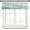 Beach, variant on Beige Gray Ombre Wood Sheer Valance, 54"x18" Light Filtering Kitchen Curtain Valances, Beach Nautical Anchor Ocean Coastal Chiffon Rod Pocket Living Room/Bedroom/Cafe Curtains