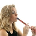 thumbnail image 1 of IFANLANDOR Chinese Flute for Beginners with Precise Tone Holes Durable Synthetic Material Lightweight Portable Flute Light Brown for Playing, 1 of 8