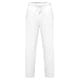 thumbnail image 3 of Pantalones de lino y algodón para hombre Pantalones de yoga de playa casuales con cintura elástica，blanco XXL TUNC Sencillez, 3 of 5