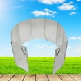 thumbnail image 3 of NICEXMAS Portable Foldable Aluminum Camping Windscreen Stove Windshield for Outdoor Cooking and Hiking, 3 of 8