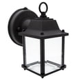 thumbnail image 3 of Maxxima MEL-6100W Black Electric Outdoor Wall Lantern, 3 of 11