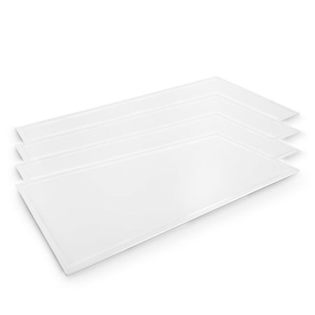 

2x4 LED Troffer Panel Edge-Lit Flat (4 PACK) 5000k 50W 5750 Lumens