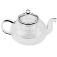 thumbnail image 1 of Glass Flower Tea Kettle With Strainer Glass Tea Pot Clear Glass Tea Kettle Pot For Blooming Tea, 1 of 8