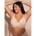 thumbnail image 4 of DELIMIRA Women's Inbarely Lift Full Coverage Bras Plus Size Unlined T shirt Underwire Seamless Bra, 4 of 4