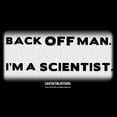 thumbnail image 2 of Men's Ghostbusters Back Off Man I'm a Scientist  Graphic Tee Black X Large, 2 of 5