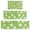 Green Daisy Flower, variant on Black Daisy Flower Checkered Pattern Kitchen Rugs Sets Of 3,Kitchen Runner Rugs Non Skid Washable,Decorative Kitchen Floor Mats for Kitchen,Sink,Laundry,17"x30" 17"x47" 17"x59"