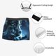 thumbnail image 3 of Balery Celestial Ram Night Sky Calzoncillos bóxer para hombre, ropa interior de algodón suave y transpirable con cinturilla de nailon-X-Large, 3 of 5