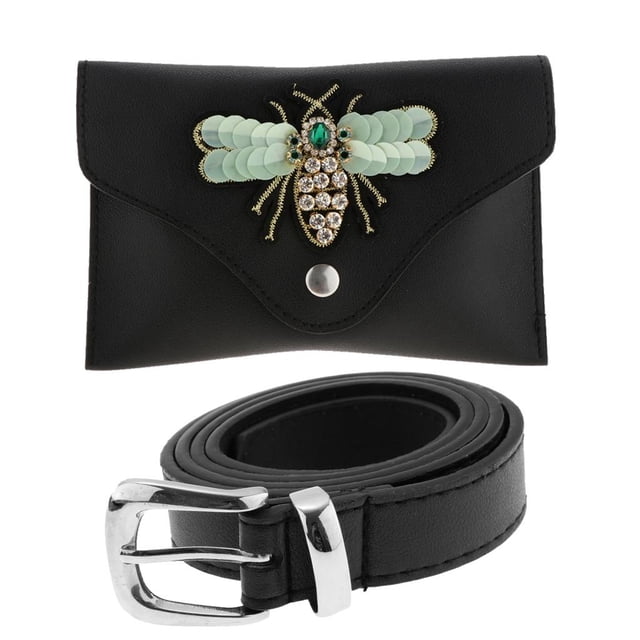 Bolso de Cintura con Cinturón Desmontable Riñonera Deportiva Patrón de s tificales Noche Deporte Verde Soledad Paquete de Fanny de mujer