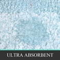 thumbnail image 4 of Ileading 3 Piece Bath Rug Set Microfiber Washable Non Slip Bathroom Rug and Mat Set, Light Blue, 4 of 14