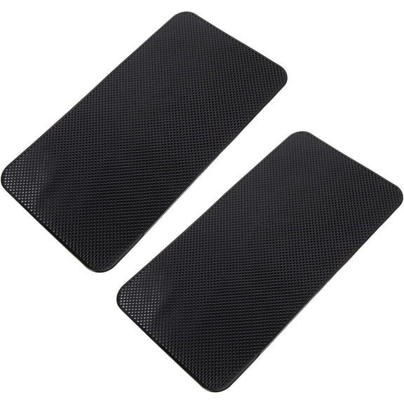 2pcs Multi-Function Fixed Pad Mobile Holder Silicone Holder Cellphone Car Holder Auto Dashboard Pad Car Non-Slip Phone Mat Sticky Gripping Pad Dashboard Anti-Skid Mat Pu Phone Pad