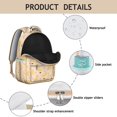 thumbnail image 4 of Golden Retriever Backpack for School,Cute School Bag,Schoolbag with Adjustable Shoulder Straps & Padded Back,15.3"x11"x7.1".﻿, 4 of 6