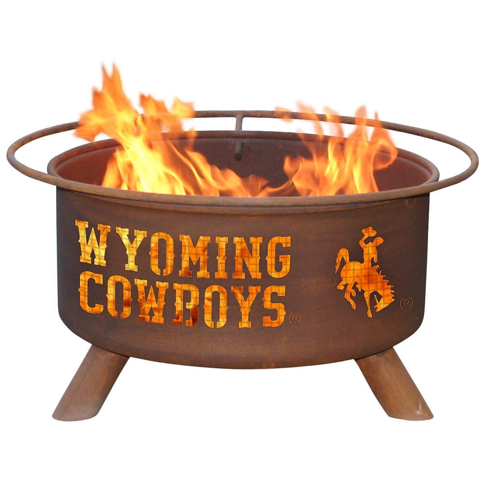 Wyoming Cowboys Fire Pit