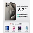 thumbnail image 2 of Funda de teléfono impermeable ESR para iPhone 15 Pro Max /14 Pro Max, 2 of 9