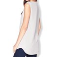 thumbnail image 6 of Sleeveless Scoop Neck Stretch Top Women's Blouses, 6 of 9