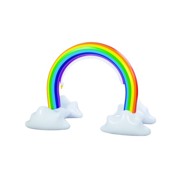 inflatable rainbow sprinkler walmart
