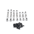 thumbnail image 1 of RC CARRAS PLATOS PROFESORES DE ACCESORIO METAL DE METAL PRÁCTICO LINCHOS SERVO REEMPLAZO DE REEMPLACIÓN DEL KIT DE ACCIONES PARA BG1513 SILVER 1 SET Inevent FN001478-03, 1 of 7