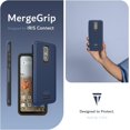 thumbnail image 7 of TUDIA MergeGrip Consumer Cellular Iris Connect Phone Case SH4650 Dual layer Slim Grip - Indigo Blue, 7 of 7