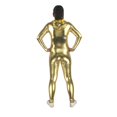 thumbnail image 2 of Traje de cuerpo completo revestido con capucha Sunnimix XL Dorado Body recubierto, 2 of 4