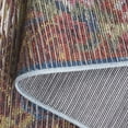 thumbnail image 5 of SAFAVIEH Besarabian Evonne Floral Machine Washable Area Rug, Blue/Sage Rust, 6'7" x 6'7" Square, 5 of 10