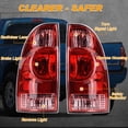 thumbnail image 3 of Conjunto de luces traseras Nakuuly 2005-2015 para Toyota Tacoma Red Halogen, 3 of 7