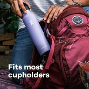 New Hydro Flask Standard Mouth 21 oz Blue Stainless Steel Water Bottle with Flex Cap