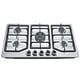thumbnail image 3 of Combo Parrilla a Gas 5 Quemadores Acero Inox y Campana Cristal 60 cm Acero Inox Disa Home  PAEM5A/CAMPC60C, 3 of 10