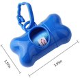 thumbnail image 3 of Distributeur de Sacs d'Élimination des Déchets pour Animaux de Compagnie en Forme d'Os (Couleur Aléatoire), 3 of 8