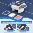 thumbnail image 4 of Automatic Card Shuffler for 1-2 Decks, One-Click Shuffling and Manual Mode, Portable Rechargeable (2600mAh) – Compatible with Poker, UNO, Bridge, Spades, Card Games for Adults & Family, 4 of 7
