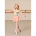 thumbnail image 5 of Aideaone Ballet Leotard for Girls Toddler Dance Dress Outfit with Skirt Ruffle Sleeve 3-8Y, 5 of 7