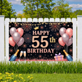 thumbnail image 5 of Decorative Design Birthday Party Banner Celebration Backdrop for Birthday Party Indoor Decoration Photo Shoot, 5 of 5