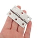 thumbnail image 5 of CHICHUMID 18Ud Bisagra Para Puerta De Inoxidable Color Plateado Con 6 Orificios Para Cajas De Madera, 5 of 7