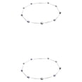 thumbnail image 1 of Collar de perlas de plata Minnieouse para mujer, gargantilla portátil de moda, color Blanco 45cm, 1 of 6