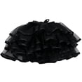 thumbnail image 4 of Tortoise & Rabbit Little Girls and Big Girls Tulle Tutu Skirt,Black,3-4T, 4 of 4