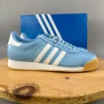 thumbnail image 1 of Adi-das Originals Samoa Mens Sizes 8-12 Blue Pantone Leather Classic Casual Shoes, 1 of 6