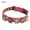 Rose Red, variant on Mosey Beautiful Puppy Collar Buckle Design Pet Accessories Dress-up